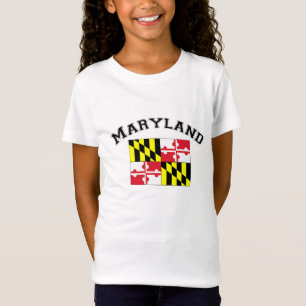 T-Shirt Drapeau du Maryland