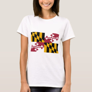 T-shirt Drapeau du Maryland
