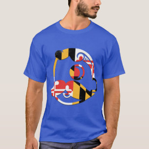 T-shirt Drapeau du Maryland Natty Boh