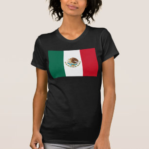 T-shirt Drapeau du Mexique, Drapeau de la République mexic