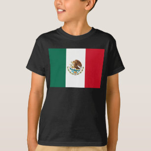 T-shirt Drapeau du Mexique, Drapeau de la République mexic