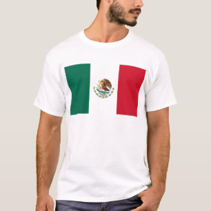 T-shirt Drapeau du Mexique - drapeau mexicain - Bandera de