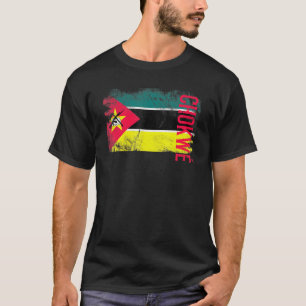 T-shirt Drapeau Du Mozambique Chokw Hommes Femmes Ki