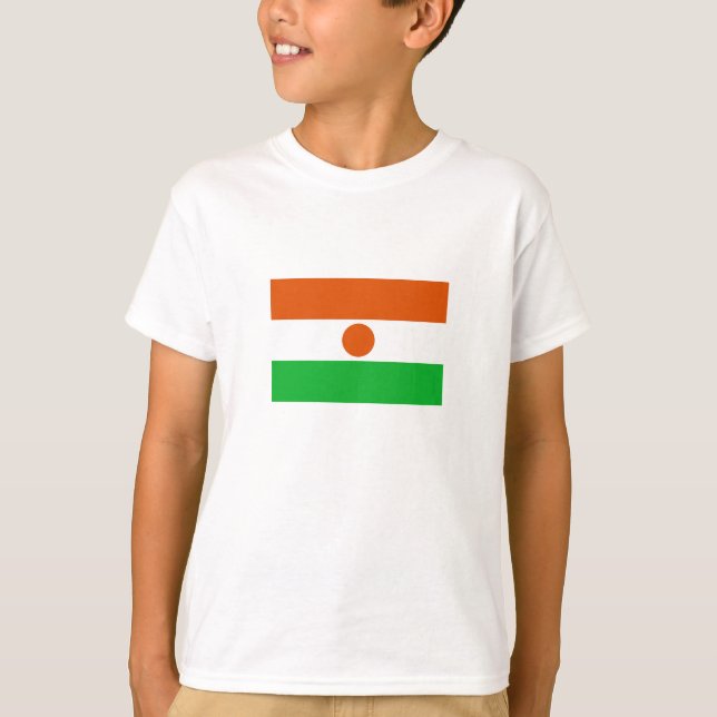 T-shirt Drapeau du Niger (Devant)