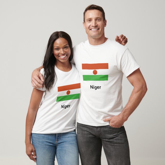T-shirt Drapeau du Niger (Unisexe)