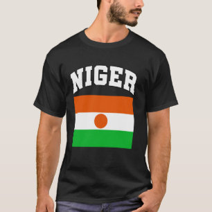 T-shirt Drapeau du Niger Fierté Peuple Nigérien Diaspora A