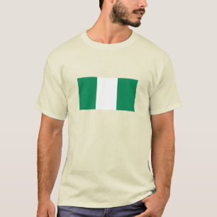 T-shirt Drapeau du Nigeria