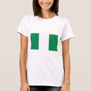 T-shirt Drapeau du Nigéria