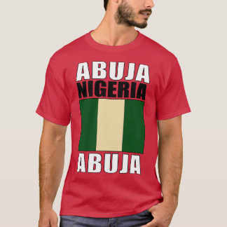 T-shirt Drapeau du Nigeria