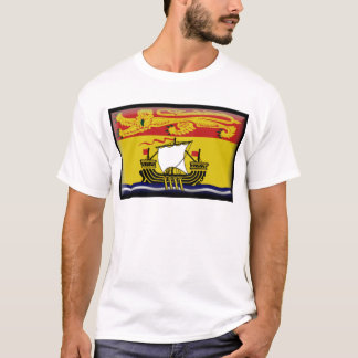 T-shirt Drapeau du Nouveau Brunswick (Canada)