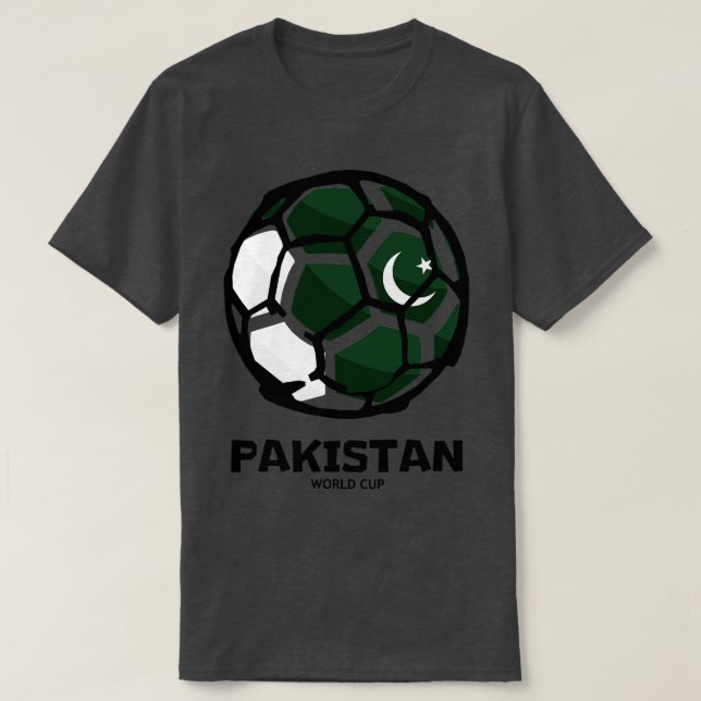 T-shirt Drapeau du Pakistan (Design devant)