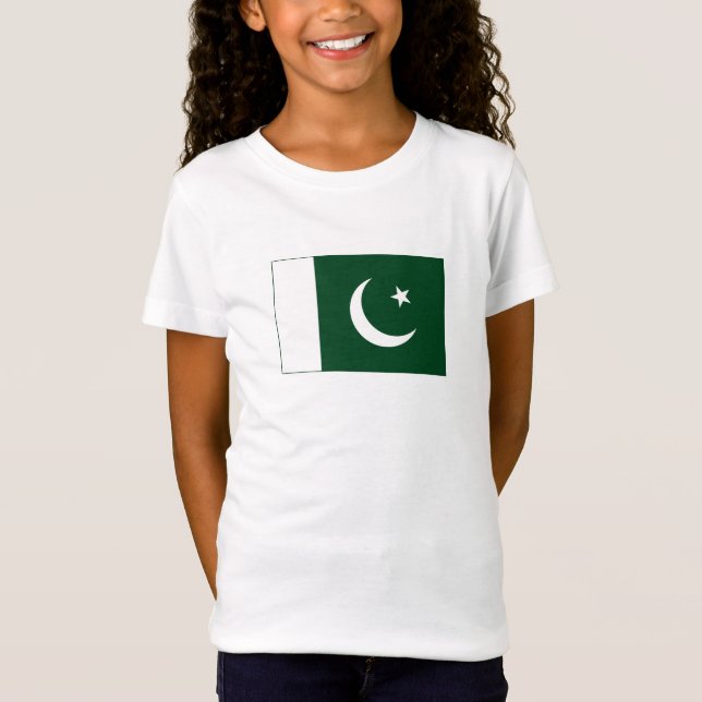 T-Shirt Drapeau du Pakistan (Devant)