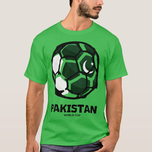 T-shirt Drapeau du Pakistan (Devant)