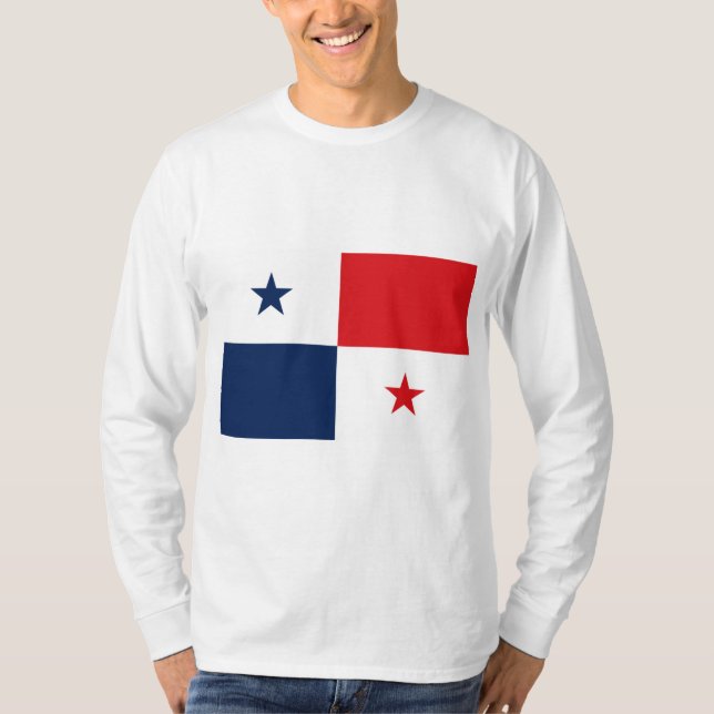 T-shirt Drapeau du Panama (Devant)