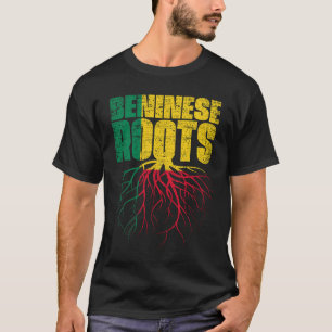 T-shirt Drapeau du patrimoine béninois des racines béninoi