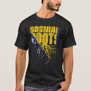 T-shirt Drapeau du patrimoine bosnien de Bosnie-Herzégovin