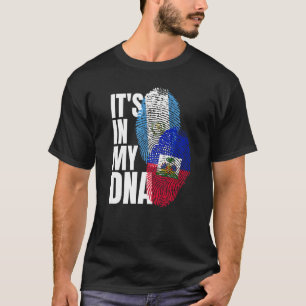 T-shirt Drapeau du patrimoine de mélange ADN guatémaltèque