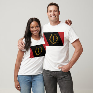 T-shirt Drapeau du patrimoine noir de l'Amérique
