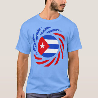 T-shirt Drapeau du Patriot Multinational Cubain-Américain