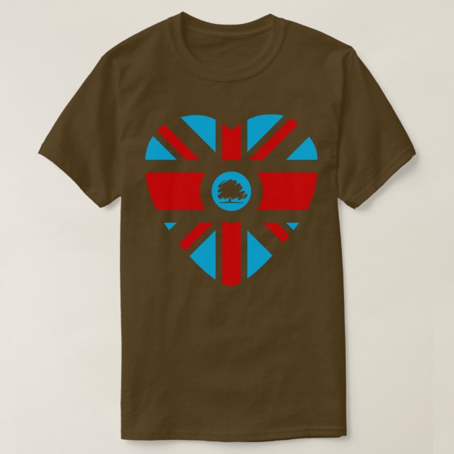 T-shirt Drapeau du Patriote Multinational Conservateur Bri (Design devant)