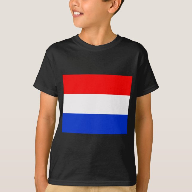 T-shirt Drapeau du Pays-Bas (Devant)