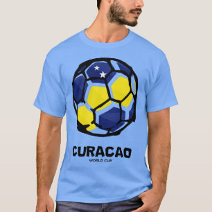T-shirt Drapeau du pays de Curaçao