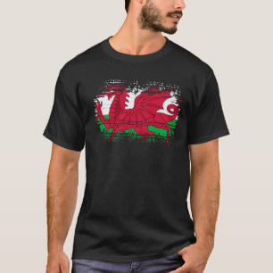 T-shirt Drapeau du Pays de Galles