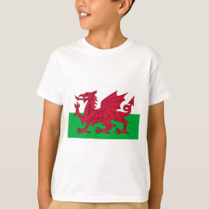 T-shirt drapeau du pays de galles