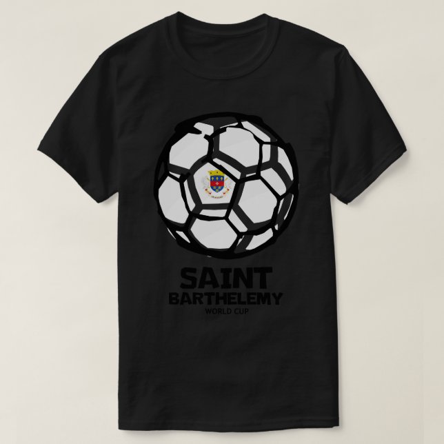 T-shirt Drapeau du Pays de Saint Barthlemy (Design devant)
