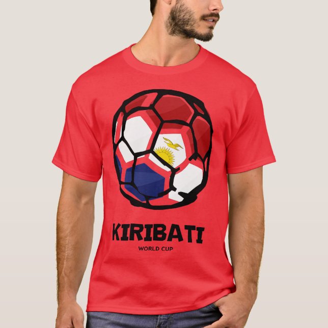 T-shirt Drapeau du pays Kiribati (Devant)