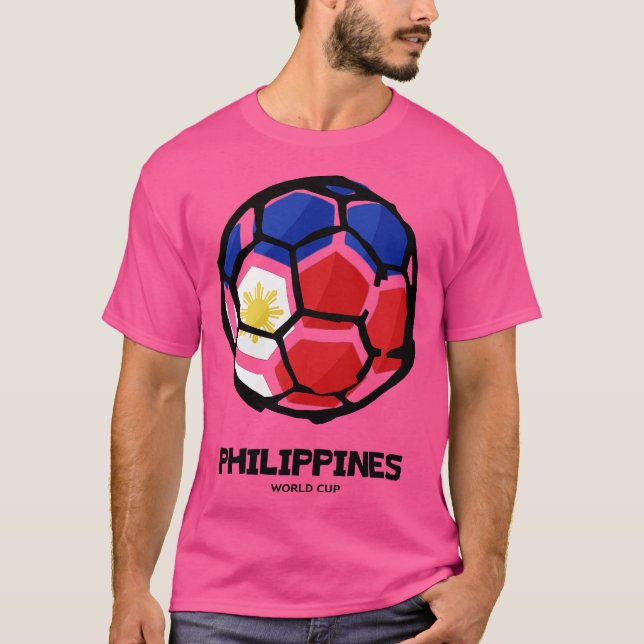 T-shirt Drapeau du pays Philippines (Devant)