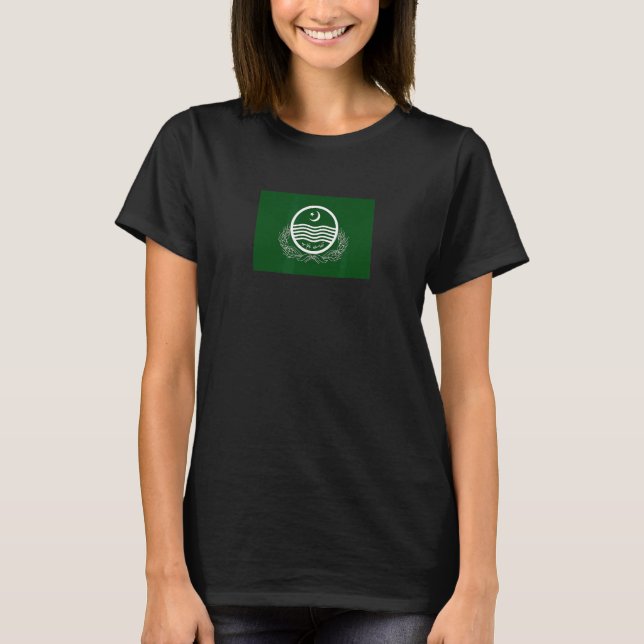 T-shirt Drapeau du Pendjab (Devant)