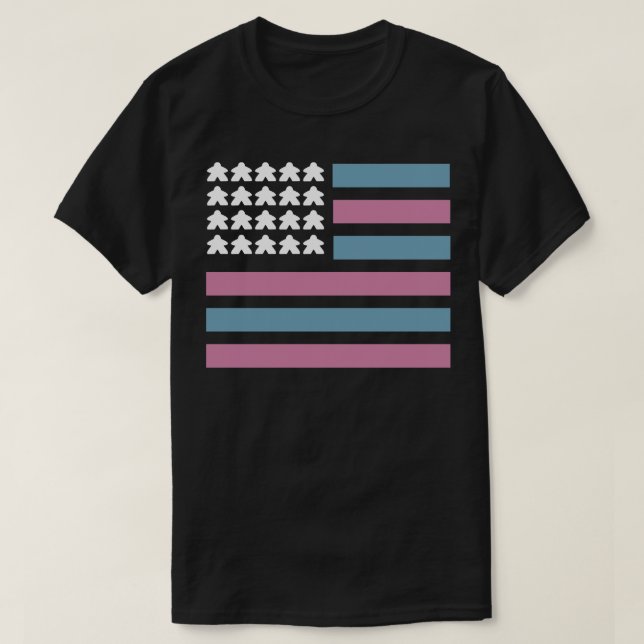 T-shirt Drapeau du périphérique rétro (Design devant)