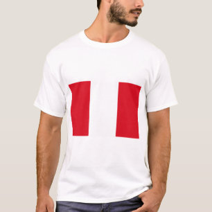 T-shirt Drapeau du Pérou