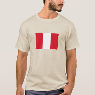 T-shirt Drapeau du Pérou