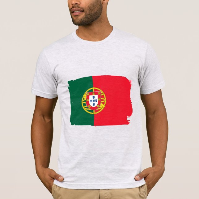 T-shirt Drapeau du Portugal (Devant)