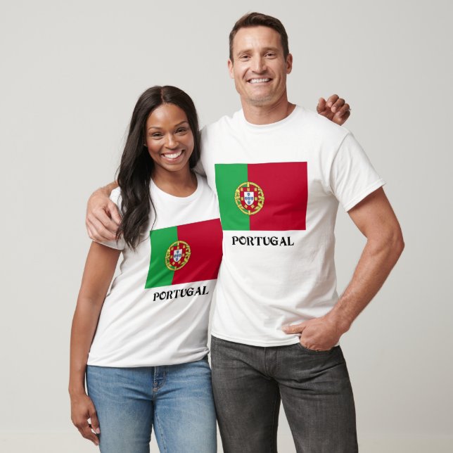 T-shirt Drapeau du Portugal (Unisexe)
