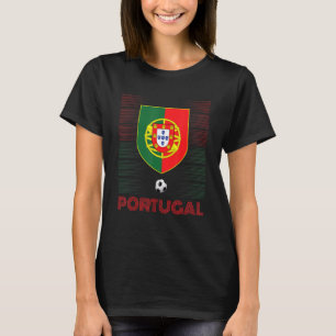 T-shirt Drapeau du Portugal Football Soccer Fans portugais