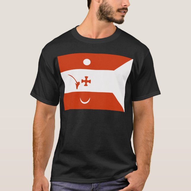 T-shirt Drapeau du premier soulèvement serbe (1807) (Devant)