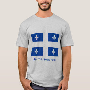 T-shirt Drapeau du Québec
