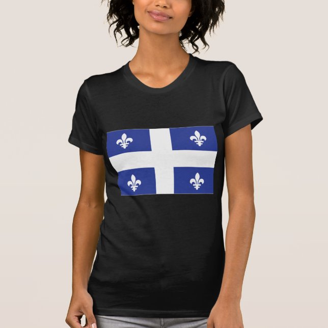 T-shirt Drapeau du Québec (Devant)