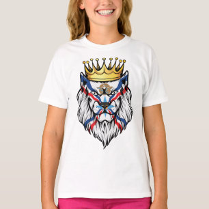 T-shirt Drapeau du roi Lion d'Assyrie
