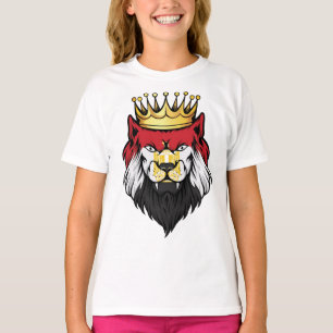 T-shirt Drapeau du roi Lion d'Égypte