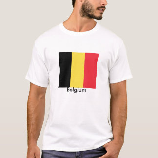 T-shirt Drapeau du royaume de Belgique