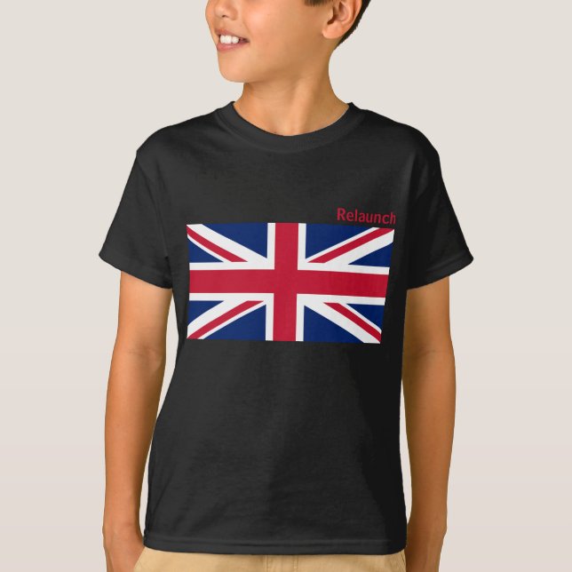 T-shirt Drapeau du Royaume-Uni (Devant)