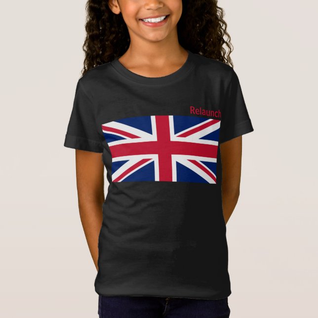 T-Shirt Drapeau du Royaume-Uni (Devant)