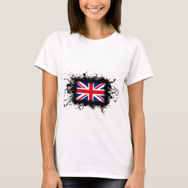 T-shirt Drapeau du Royaume-Uni (Devant)