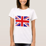 T-shirt Drapeau du Royaume-Uni<br><div class="desc">grande,  grande-bretagne,  drapeau,  royal,  mariage,  william,  kate,  princes,  catherine,  middleton,  uk,  gbr,  britannique,  angleterre,  princesse,  angleterre,  britannique, </div>