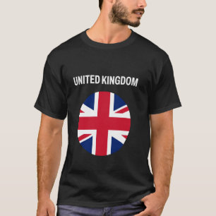 T-shirt Drapeau du Royaume-Uni Moderne