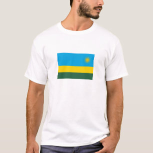 T-shirt Drapeau du Rwanda